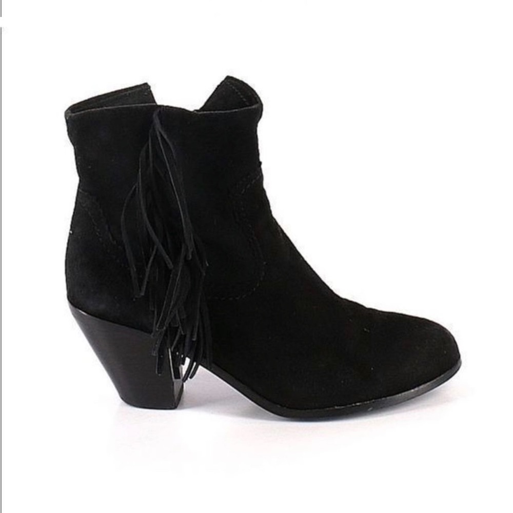 Sam Edelman ankle booties with fringe